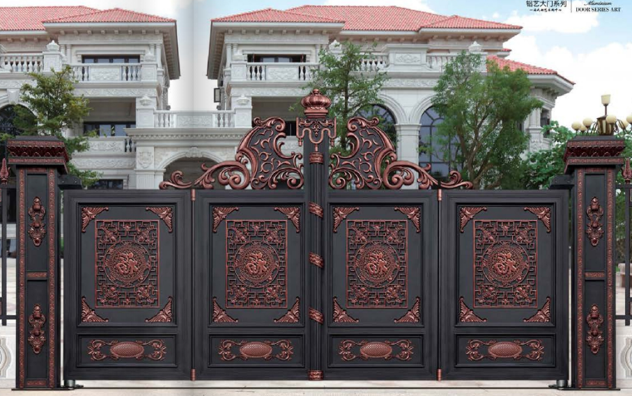 遙控電動別墅庭院門定做流程